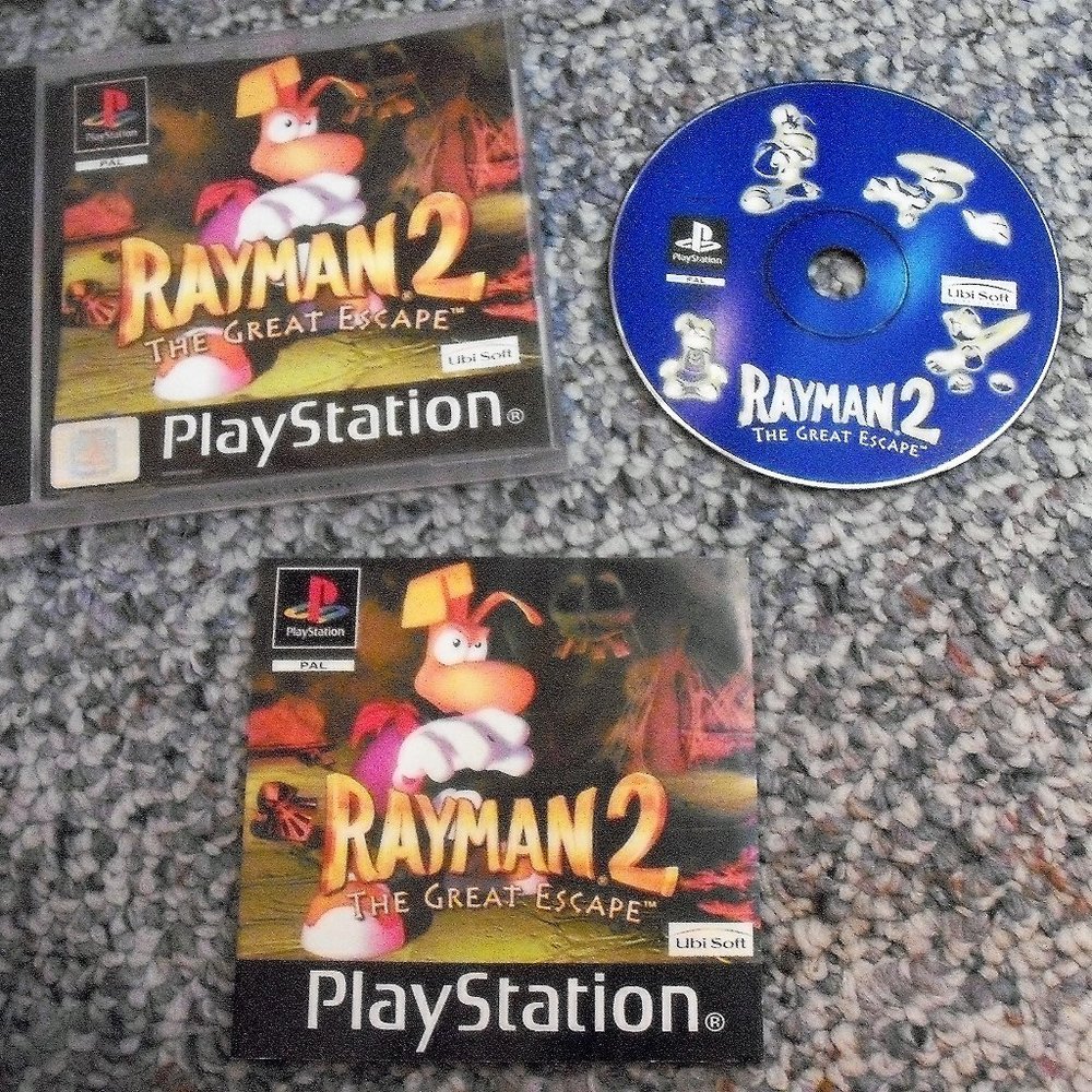 Vintage Rayman 2 Playstation Game PAL